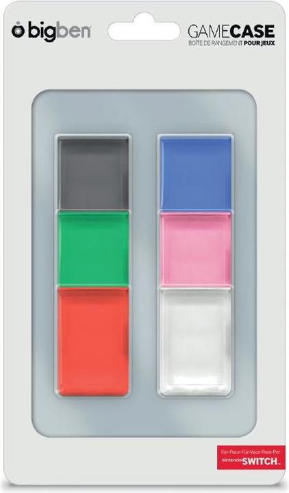 Immagine prodotto Bigben Game Case Set 6-pack (Switch)