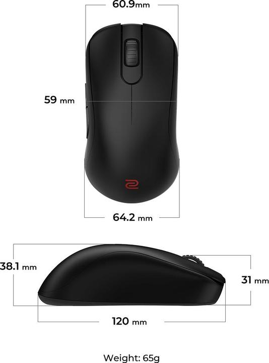 Image du produit BenQ Souris sans fil S2-Dw (Sans fil)