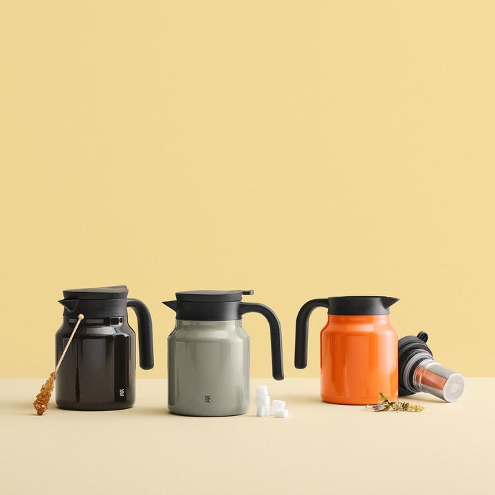 Image du produit Rig-Tig by Stelton 0,9 litre - Rustfrit stål/plastik - Orange (0.90 l)