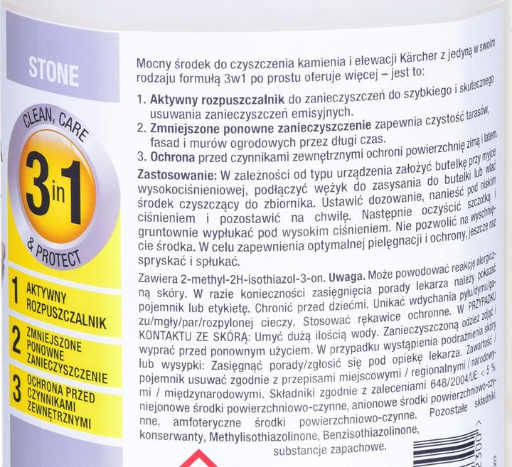 Immagine prodotto Kärcher Detergente per pietra e facciate 3 in 1 RM 611