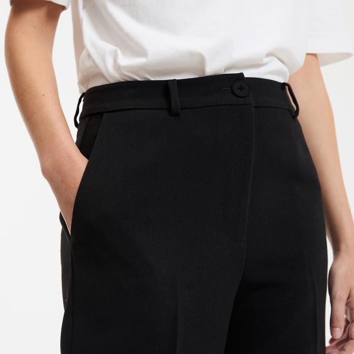 Actual product image La Redoute Collections Gerade geschnittene Hose mit hoher Taille (40)