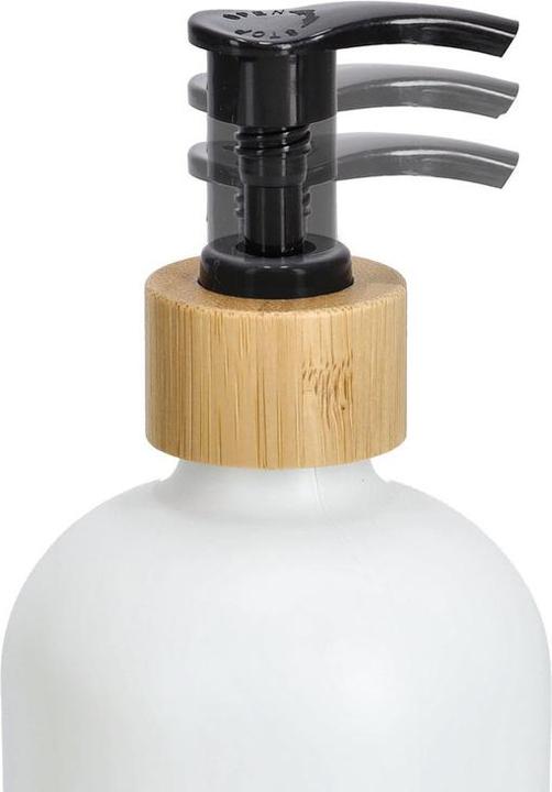 Zeller Present Set di dispenser per sapone, 3 pezzi, vetro/bambù