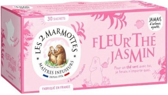 Immagine prodotto Les 2 Marmottes Infuso Fleur Thé Jasmin