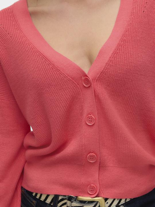 Actual product image Vero Moda Vmnewlexsun Ls Short V-Neck Car Ga Noos (XL)