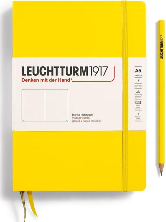 Immagine prodotto Leuchtturm1917 Taccuino (A5, Nessuna, Copertina rigida)