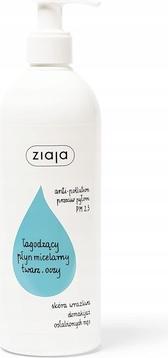 Image du produit Ziaja Liquide micellaire apaisant pour le visage et les yeux 390ml (Eau micellaire, 390 ml)