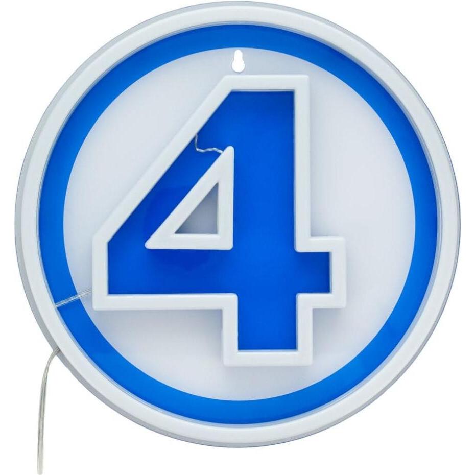 Paladone Products Paladone Lampada Neon da Muro Fantastici 4, Altri accessori gaming, Blu