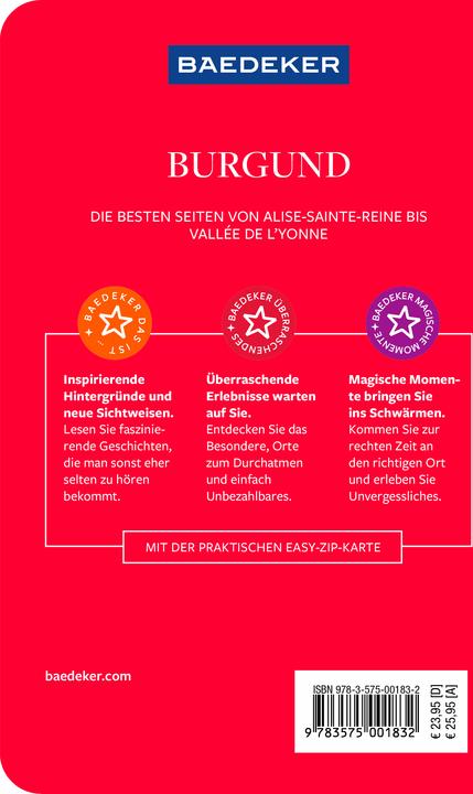 Actual product image Reiseführer Burgund (German, Klaus Simon, Madeleine Reincke, Susanne Feess, 2024)