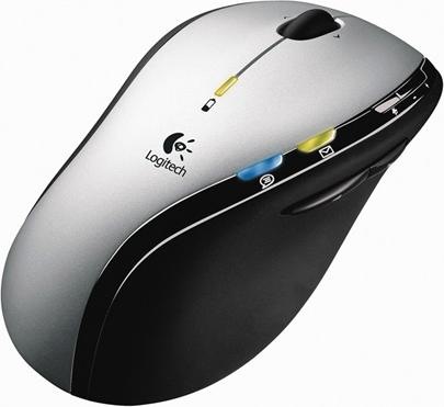Actual product image Logitech MX610 Laser Cordless Mouse for left-handers (Wireless)