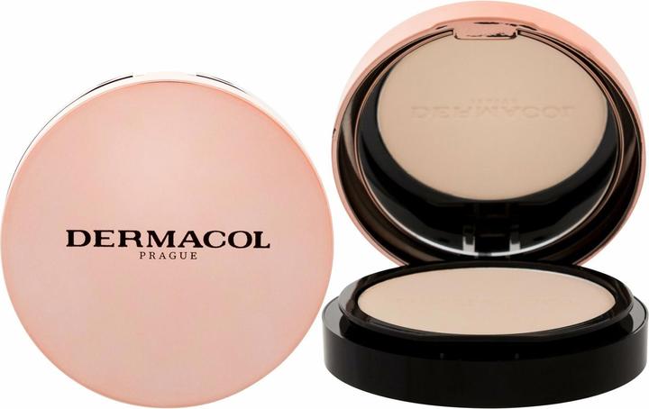 Actual product image Dermacol 24H Long-Lasting Powder And Foundation (01)