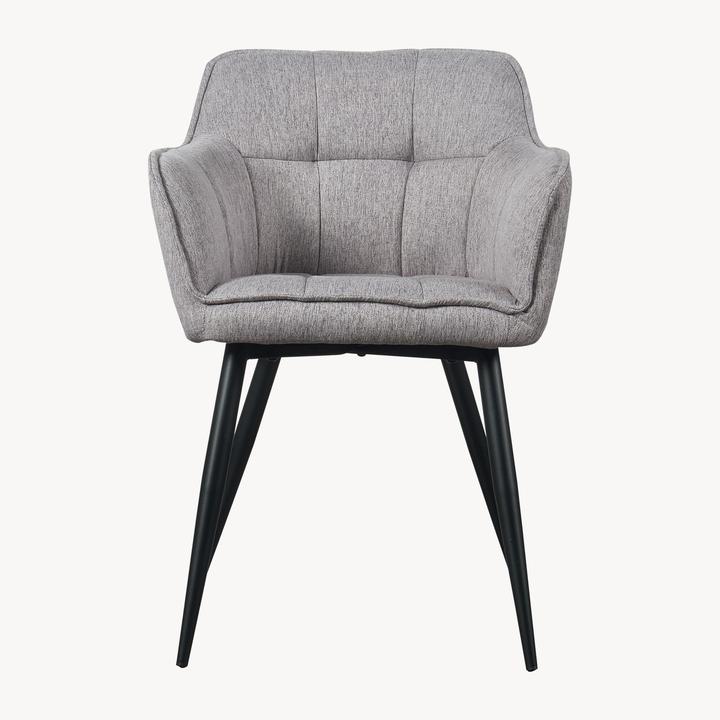 Actual product image En.Casa Esszimmerstuhl Birmingham Grau
