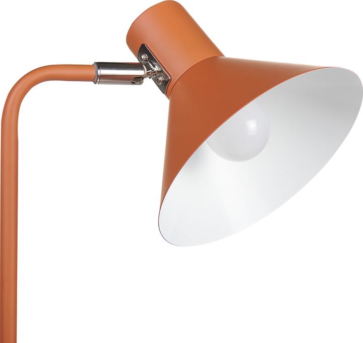 Produktbild Beliani Stehlampe Metall orange 154 cm Kegelform RIMAVA (E14)