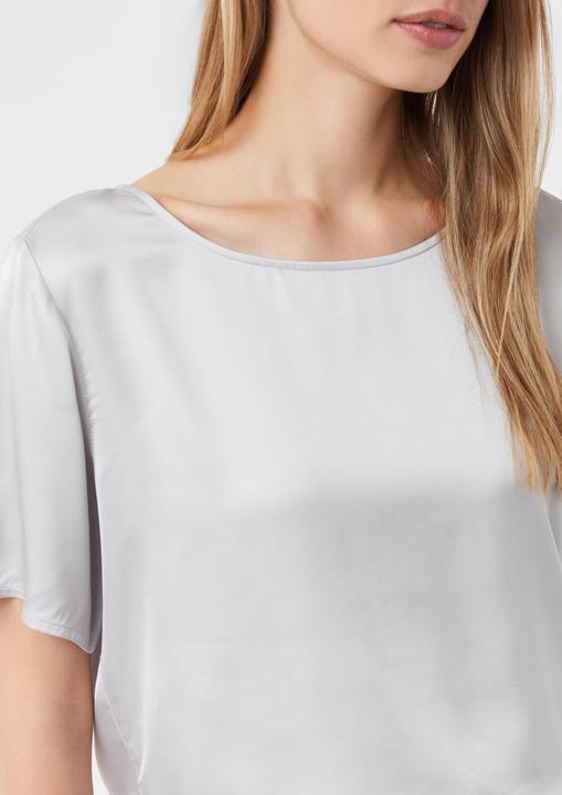 Immagine prodotto Comma Bluse Satinbluse mit seitlichen Schlitzen (36)