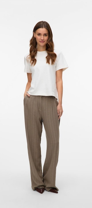 Immagine prodotto Vero Moda VMMINDY Pantaloni a vita media Pantaloni a gamba larga (W44/L34)