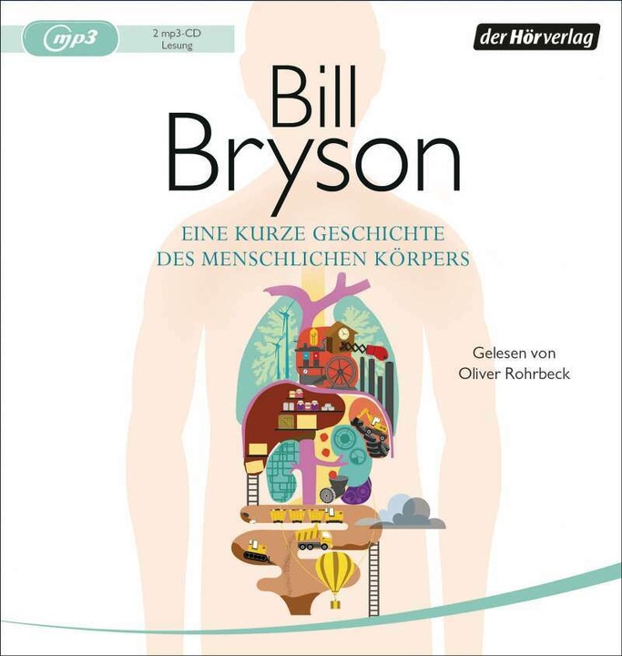 Produktbild Eine kurze Geschichte des menschlichen Körpers (Bill Bryson, Oliver Rohrbeck, Deutsch)