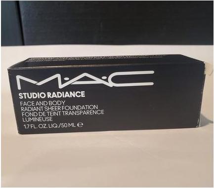 Actual product image MAC Cosmetics Studio Radiance Face and Body Radiant Sheer Foundation (C0)