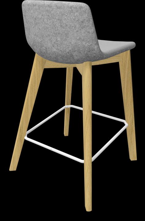 Actual product image Narbutas Twist & Sit Bar Stool