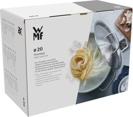 Actual product image WMF Cooking Pot Induction Meat Pot 20cm Pot 3,3l Lid PremiumOne Stainless Steel (20 cm, Pot, Stainless steel)