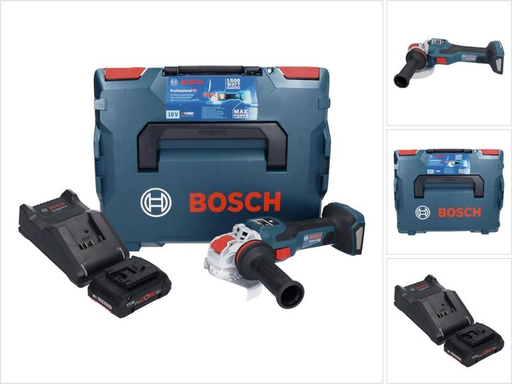 Actual product image Bosch Professional Bosch GWX 18V-15 SC Professional cordless angle grinder 18 V 125 mm BITURBO X-LOCK + 1x ProCORE (125 mm)