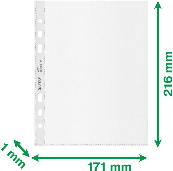Image du produit Leitz Pochette de présentation (A5, 25x)