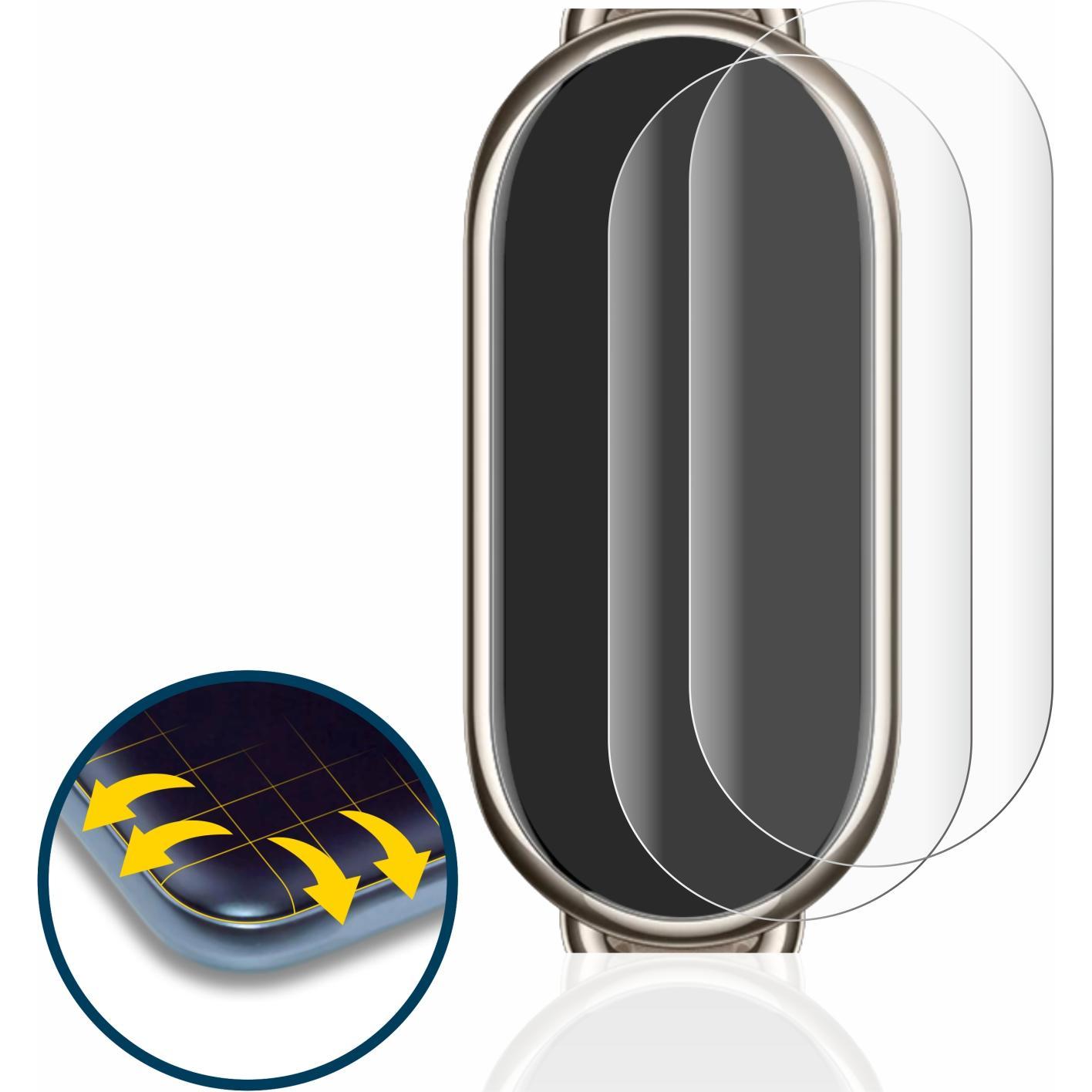 Thumbnail - BROTECT Full-Cover Displayschutz, Smartwatch Schutzfolie, Transparent