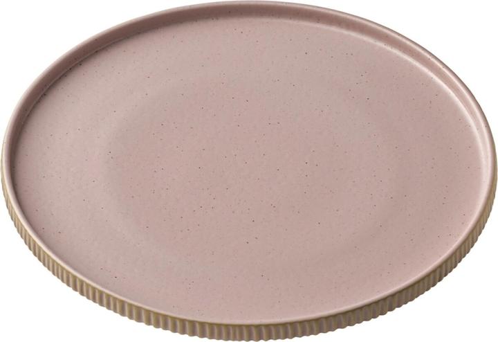 Produktbild Schönwald Playground Nara Teller flach hoher Rand Relief rosé D27cm (1 x, 27 cm)