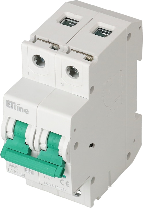 Max Hauri Disjoncteur de protection de ligne 1L+N