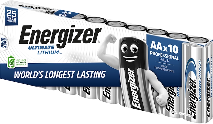 Energizer Ultimate Lithium (10 pcs., AA, 3000 mAh)