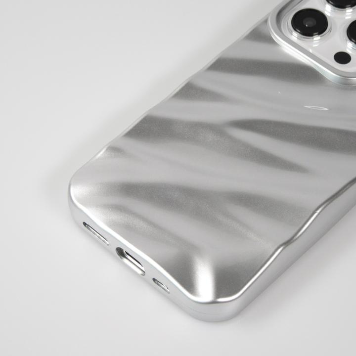Actual product image PhoneLook Silicone cover with 3D wave shape matt (Apple iPhone 15 Pro)