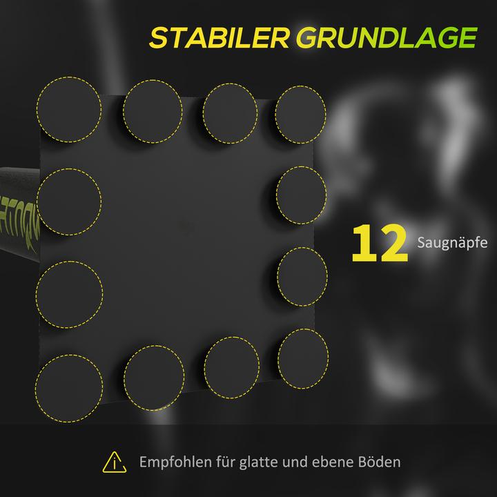 Produktbild SportNow Boxsack Stahl, Kunstleder Schwarz (107 cm)