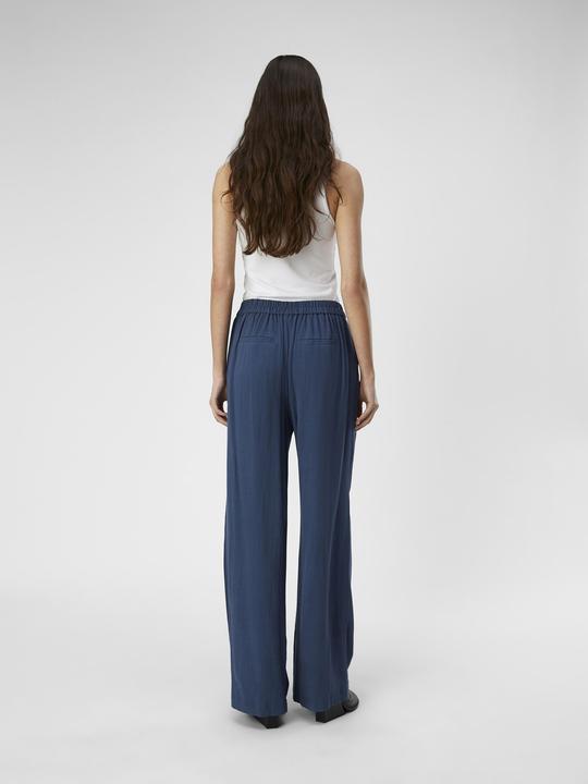 Image du produit Object Pantalon en lin mélangé à jambe large (40)