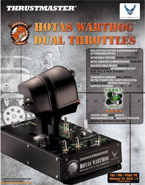 Produktbild Thrustmaster Hotas Warthog Dual Throttle (PC)