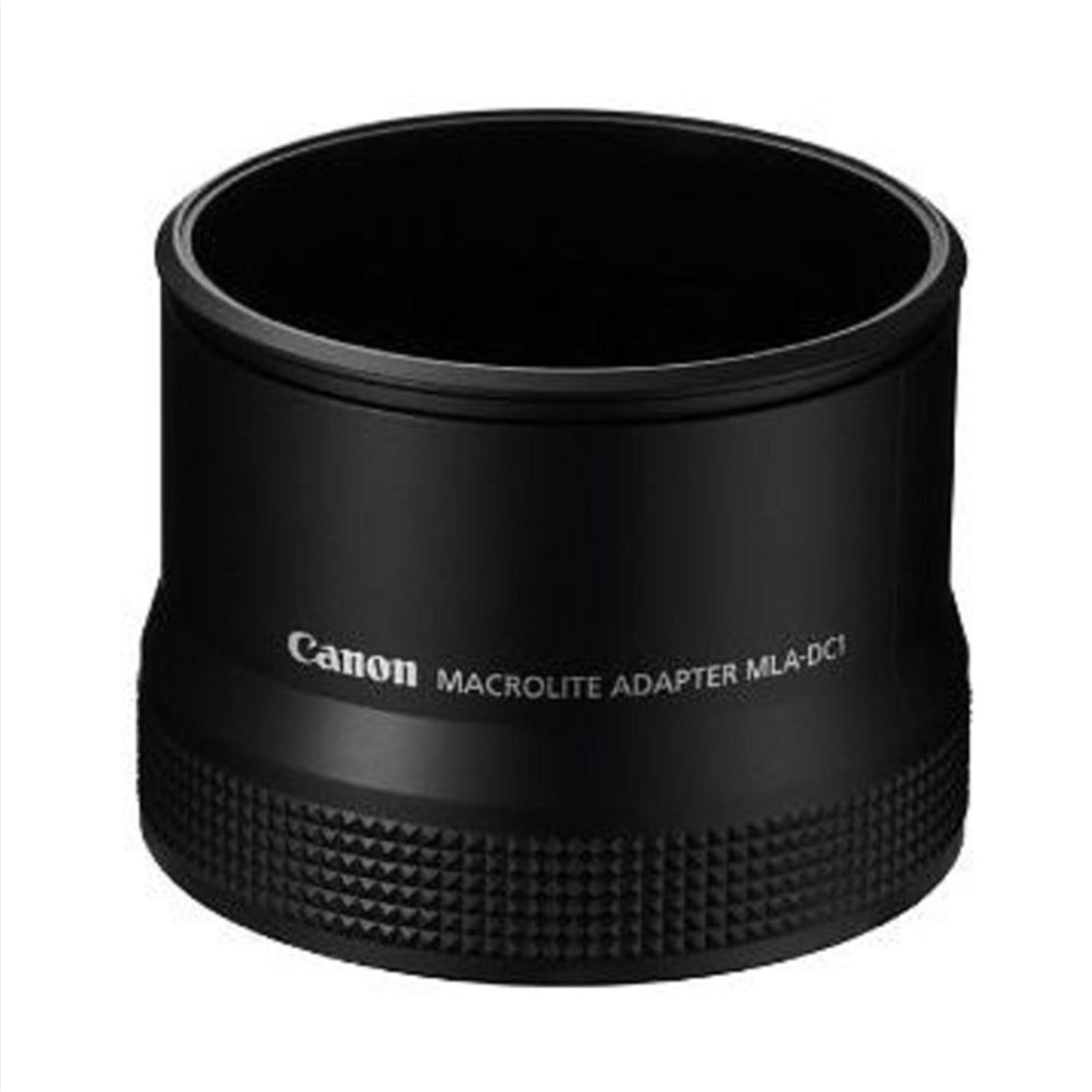 Canon MLA-DC1 Macro Light Adapter, Gegenlichtblende, Schwarz