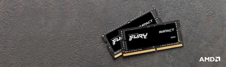 Actual product image Kingston FURY Impact (1 x 16GB, 2666 MHz, DDR4-RAM, SO-DIMM)