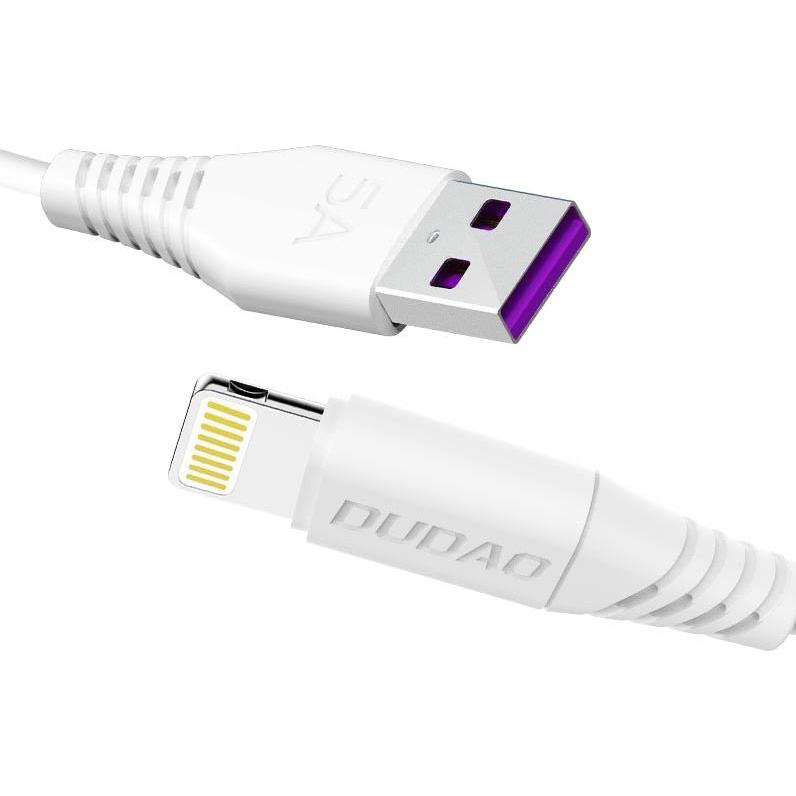 Thumbnail - Dudao L2T USB-C cable 5A 1m (white) (1 m, USB 2.0), USB Kabel