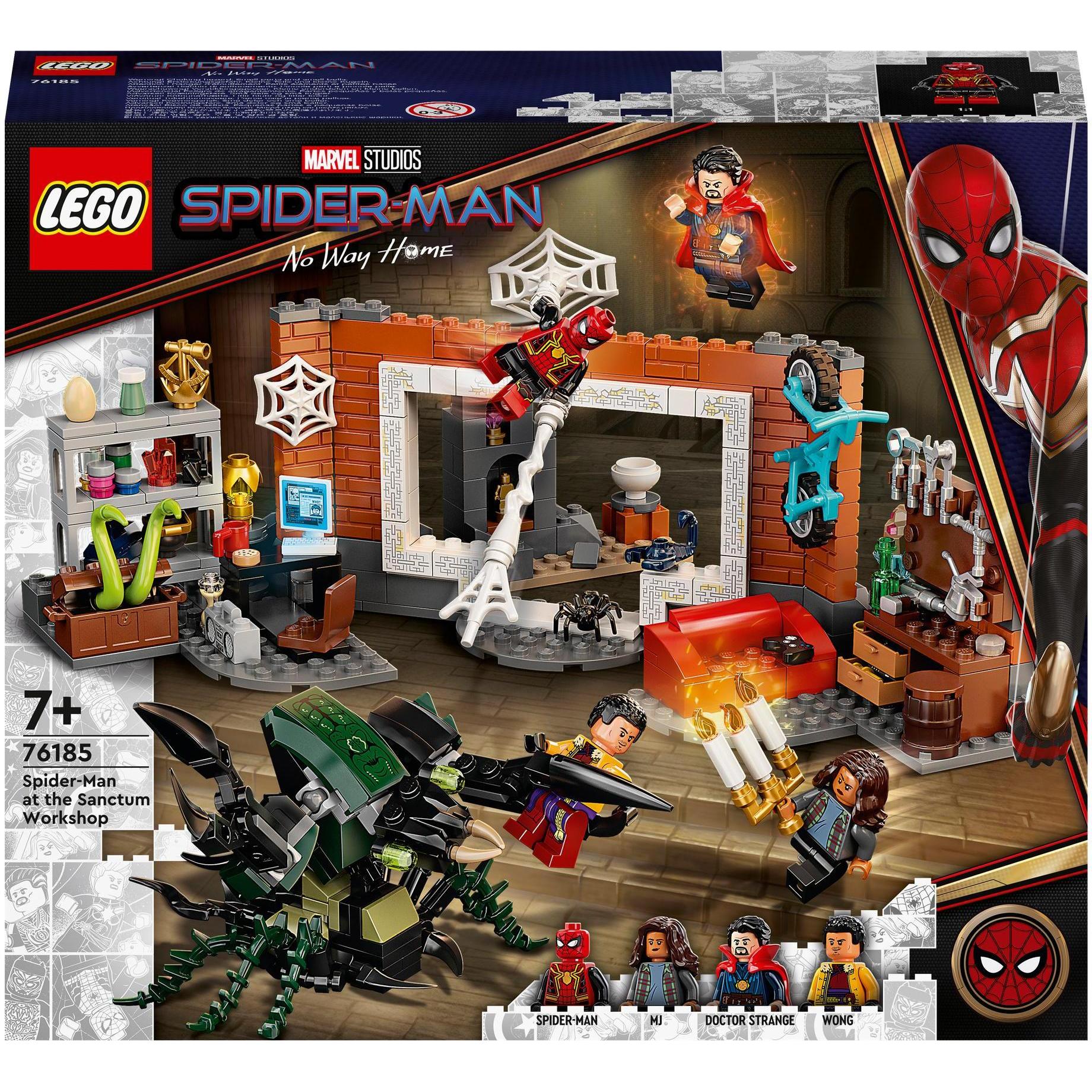 LEGO Spider-Man al laboratorio Sanctum (76185, LEGO Marvel)