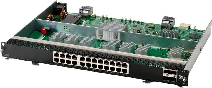 Image du produit HPE 6400 24P 10GT 4SFP56 V2 MO STOC (24 Ports)