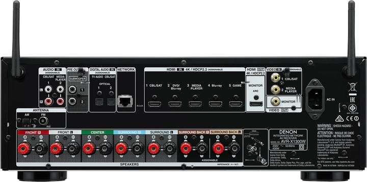 Actual product image Denon Avr-X1300w (7.2 channels, FM)