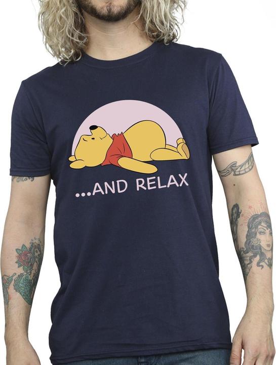 Immagine prodotto Disney Winnie The Pooh Relax Maglietta Uomo (4XL)