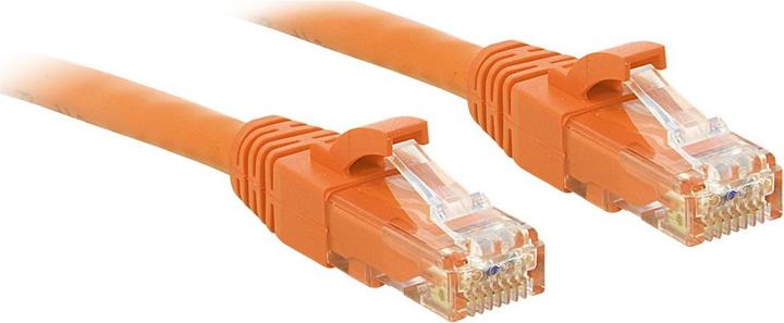 Actual product image Lindy Cat.6 U/UTP cable orange 15m color code ANSI/TIA 568C (U/UTP, CAT6, 15 m)