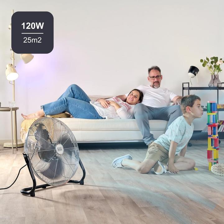 Produktbild Black & Decker Black+Decker Ventilator BXEFF121E (Stahl)