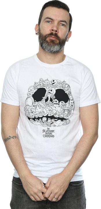 Produktbild Disney Nightmare Before Christmas Jack Skellington JackOLanterns TShirt (5XL)