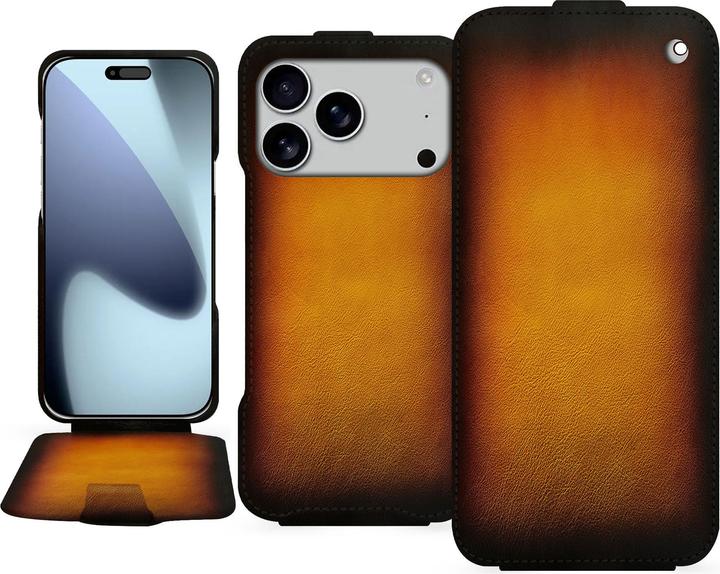 Actual product image Noreve Vertical leather shell (Apple iPhone 17 Pro Max)