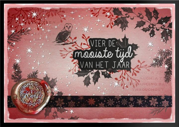 Immagine prodotto art by marlene Clear Stamp "Christmas Foliage" Essentials
