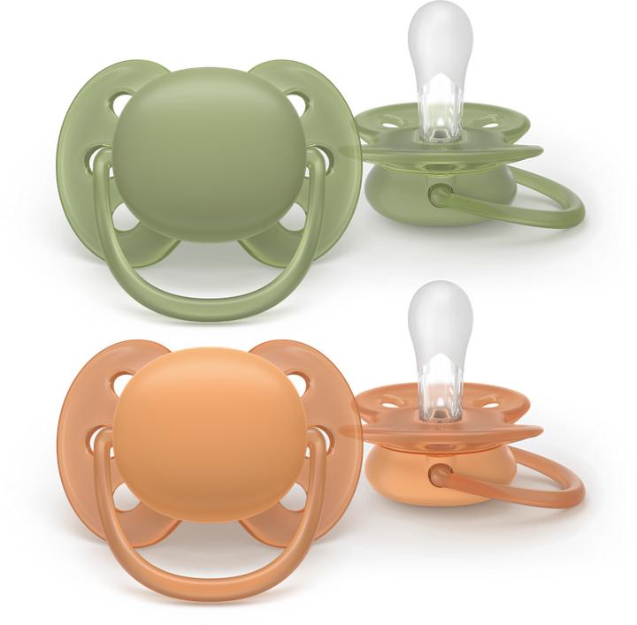 Actual product image Philips Avent Pacifier SCF093/05 ultra soft (2x)