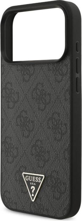 Actual product image Guess Case 4G Strap Triangle Logo MagSafe for iPhone 17 Pro Max black (Apple iPhone 17 Pro Max)