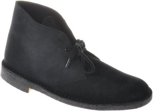 Actual product image Clarks Desert Boot En Cuir Velours A Lacets-39 (39.5)