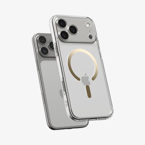 Produktbild Spigen Ultra Hybrid MagSafe Schutzhülle für Apple iPhone 17 Pro klar gold (Apple iPhone 17 Pro)