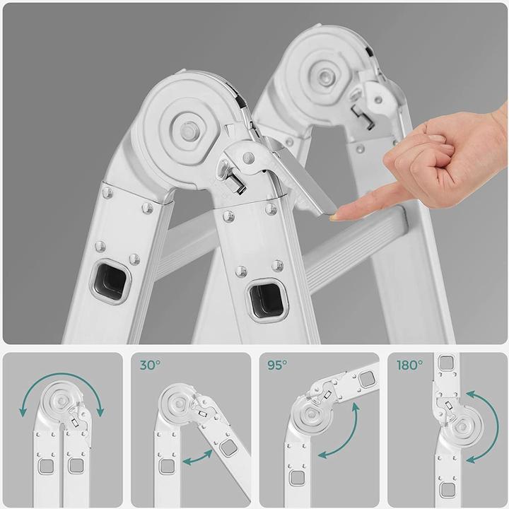 Actual product image Songmics Caroline (Multi-purpose ladder, Stile, Scaffolding, 344 cm)