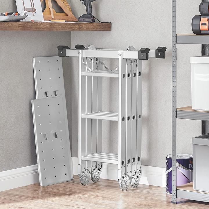 Actual product image Songmics Caroline (Multi-purpose ladder, Stile, Scaffolding, 344 cm)